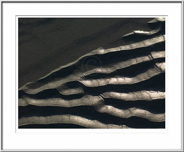 Image ID: 100-135-2 : Sunset Sand Ripples 